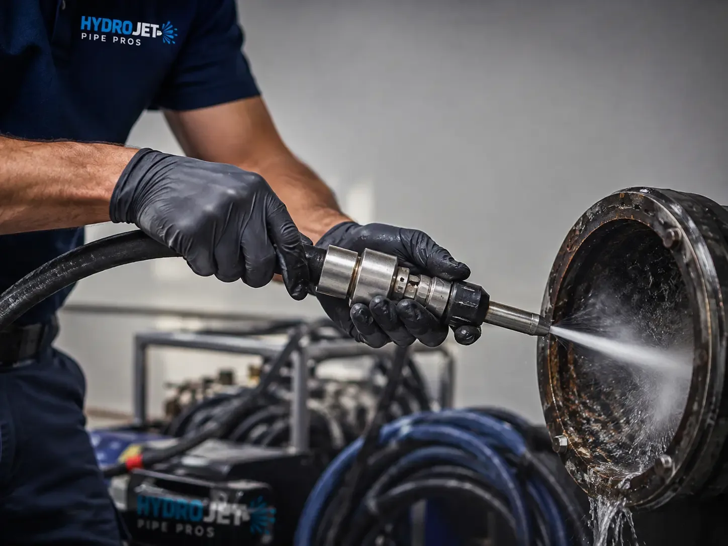 Hydro Jet Pipe Descaling in Hobart, WA